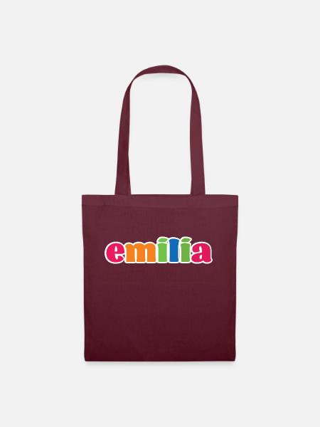 Emilia Geschenk - Stoffbeutel - Burgunderrot