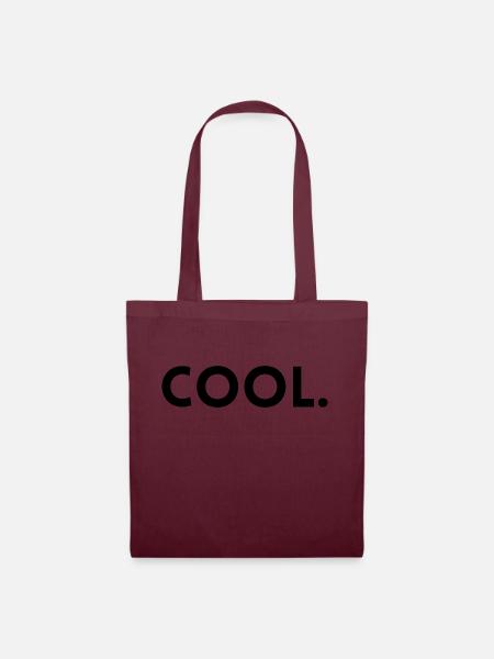 cool. - Stoffbeutel - Burgunderrot