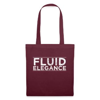 precision in water embodying grace gift idea happy - Tote Bag - burgundy - Front