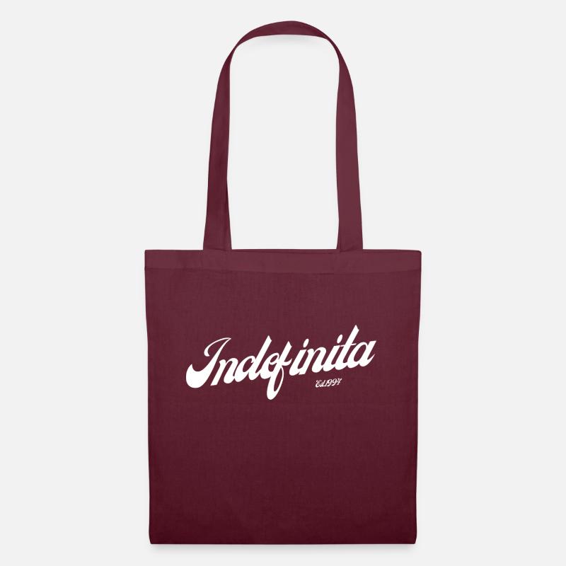 Copie de l’indéfinité - Sac en tissu - bordeaux