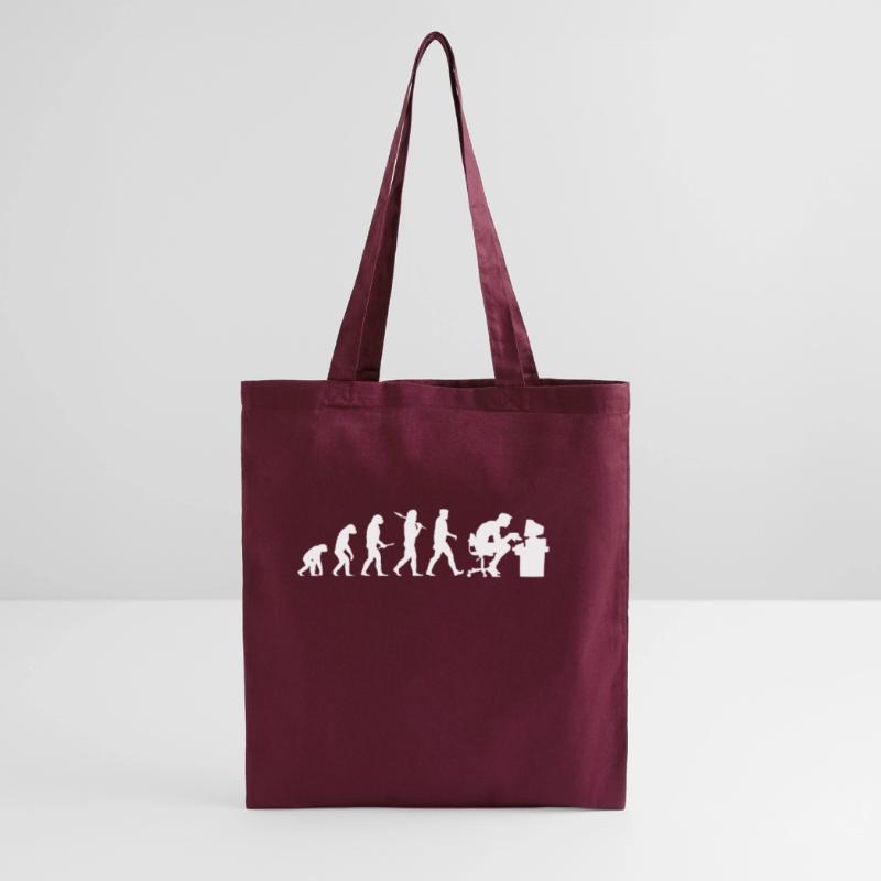 Evolution Computer Nerd! Nerd PC! IT! Technique! Sac en tissu