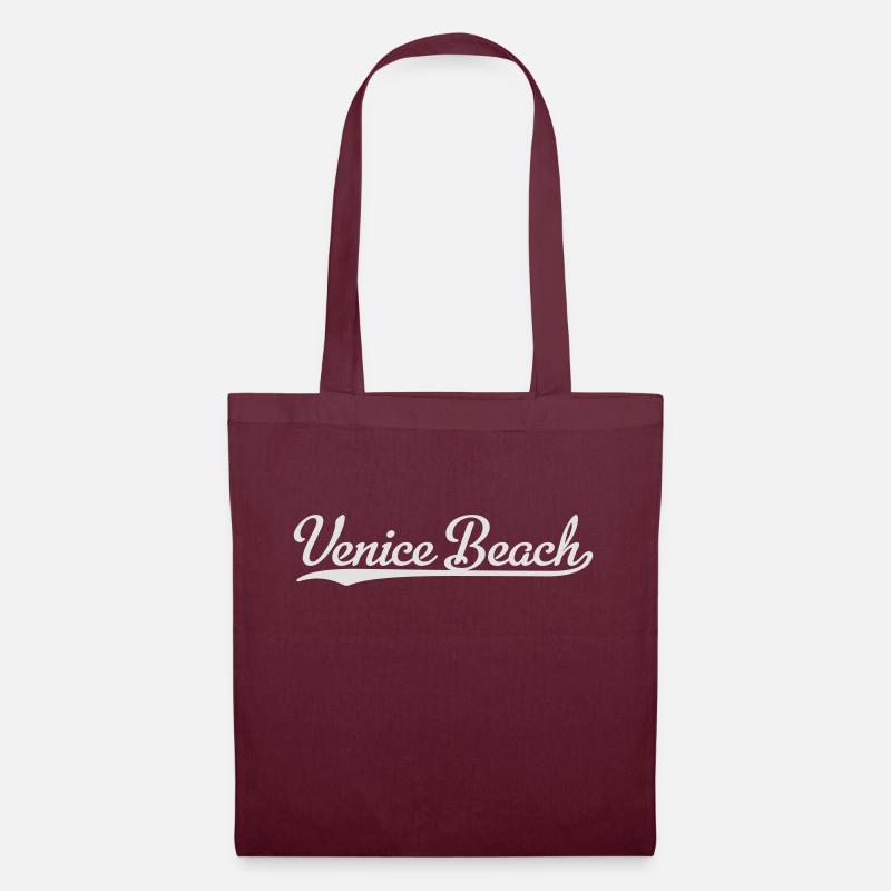Venice Beach - Stoffbeutel - Burgunderrot
