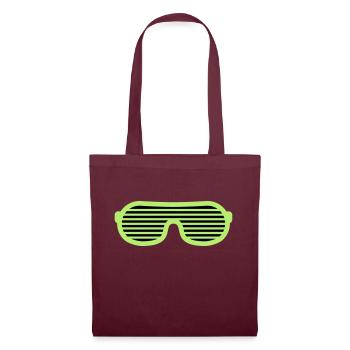 Party Glasses - Stoffbeutel - Burgunderrot - Vorne