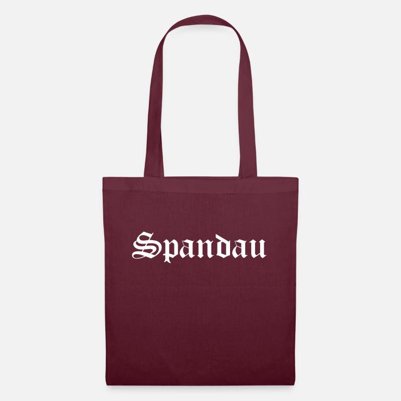 Spandau Berlin Geschenk - Stoffbeutel - Burgunderrot