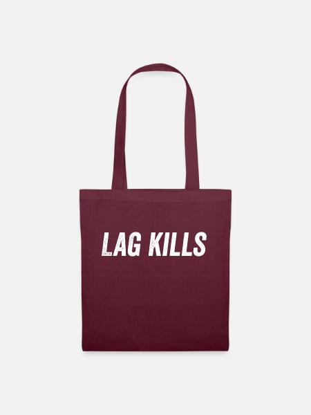 Lag Kills - Stoffbeutel - Burgunderrot