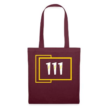 111 vide - Sac en tissu - bordeaux - Devant