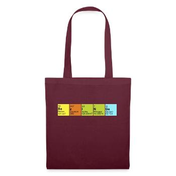 Periodic Table of Elements - Tote Bag - burgundy - Front
