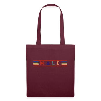 MALI - Sac en tissu - bordeaux - Devant