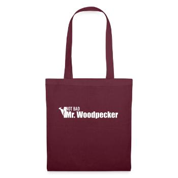 Mauvais Monsieur Pic - Sac en tissu - bordeaux - Devant