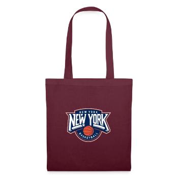 New Yorker Basketball - Stoffbeutel - Burgunderrot - Vorne