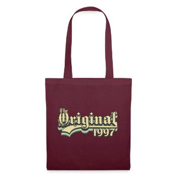 Né en 1997 l’original - Sac en tissu - bordeaux - Devant