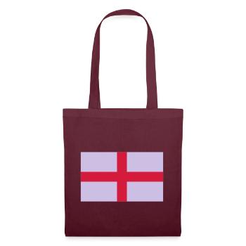 Drapeau national de l Angleterre - Sac en tissu - bordeaux - Devant