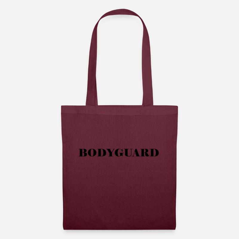 Bodyguard - Stoffbeutel - Burgunderrot