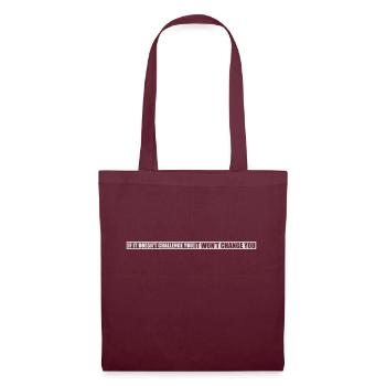 Séance d’entraînement Fitness Motivation Citation - Sac en tissu - bordeaux - Devant