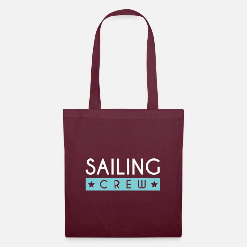 Sailing Crew - Stoffbeutel - Burgunderrot