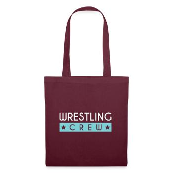 Wrestling Crew - Stoffbeutel - Burgunderrot - Vorne