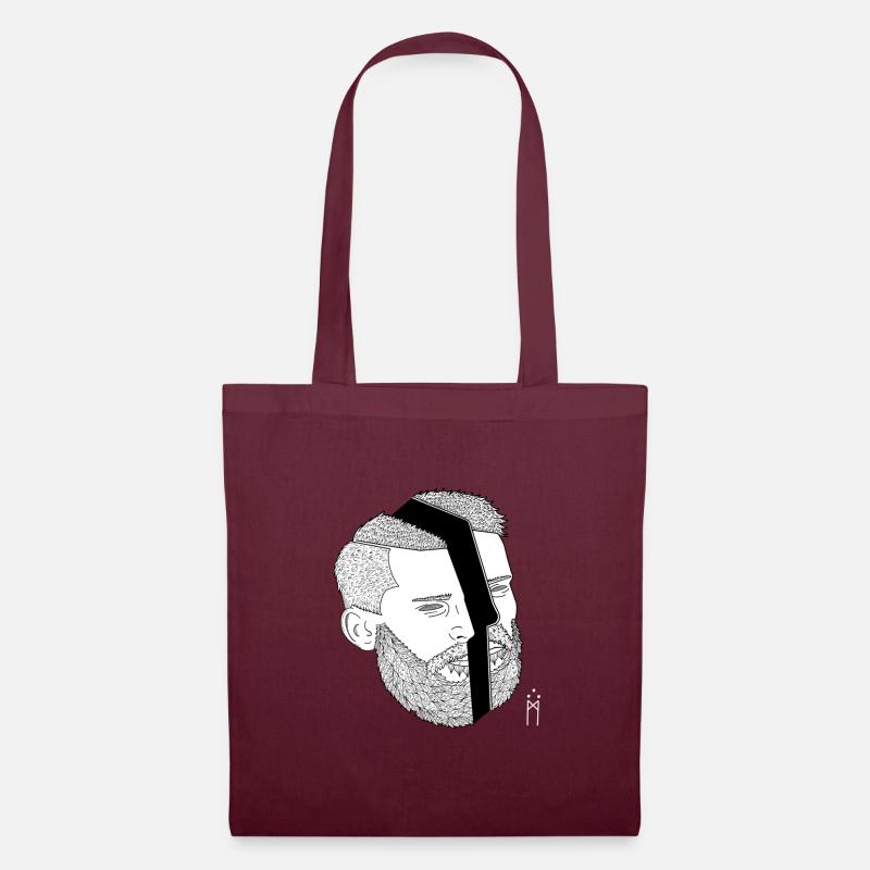 grit - Tote Bag - burgundy