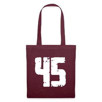 45 Nombre Vintage - Sac en tissu - bordeaux - Devant