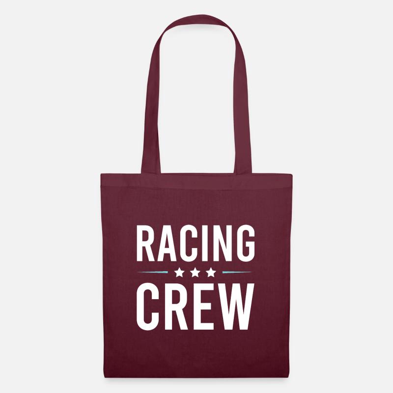 Racing Crew - Stoffbeutel - Burgunderrot