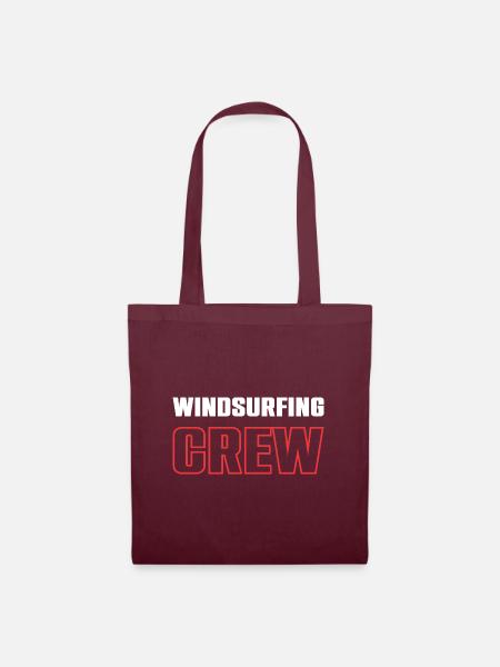 Windsurfing Crew - Stoffbeutel - Burgunderrot