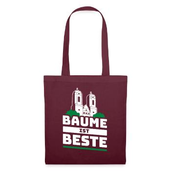 Berlin Baumschulenweg - Stoffbeutel - Burgunderrot - Vorne