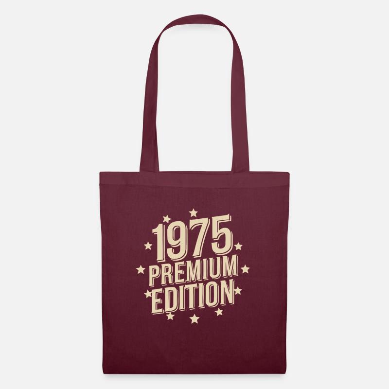 1975 premium edition - Stoffbeutel - Burgunderrot