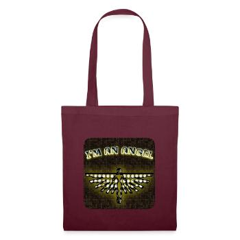I'm an Angel - Club WoW - 2023 - Tote Bag - burgundy - Front