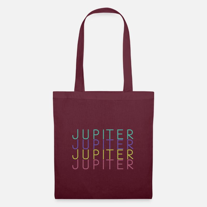Jupiter Planet - Tote Bag - burgundy