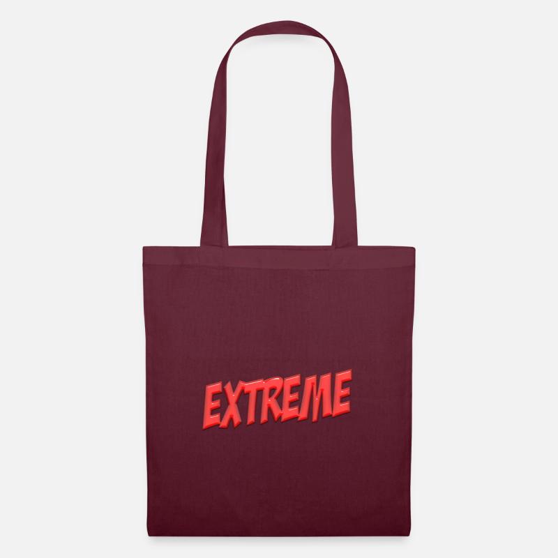 extreme 2 J - Stoffbeutel - Burgunderrot