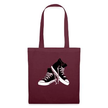 cool shoes - Tote Bag - burgundy - Front