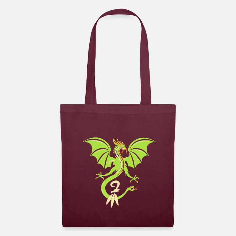 BASLER BASILISK mit BASLER STAB - Stoffbeutel - Burgunderrot