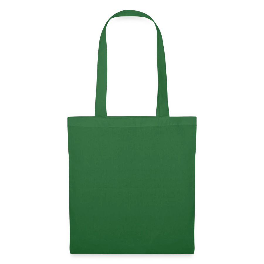 Salt Harbour badge on a tote bag, evergreen, back