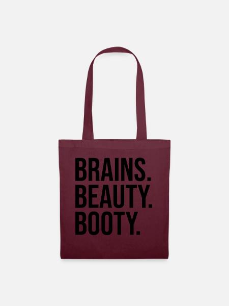 BRAINS BEAUTY BOOTY - Stoffbeutel - Burgunderrot