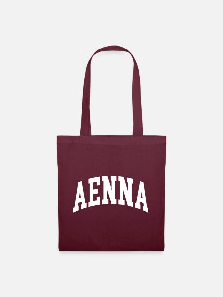 Aenna - Stoffbeutel - Burgunderrot