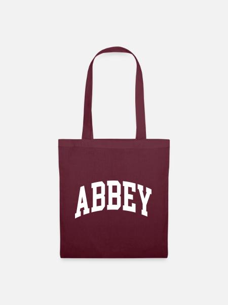 Abbey - Stoffbeutel - Burgunderrot