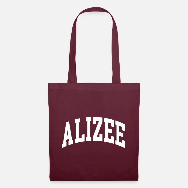 Alizee - Stoffbeutel - Burgunderrot