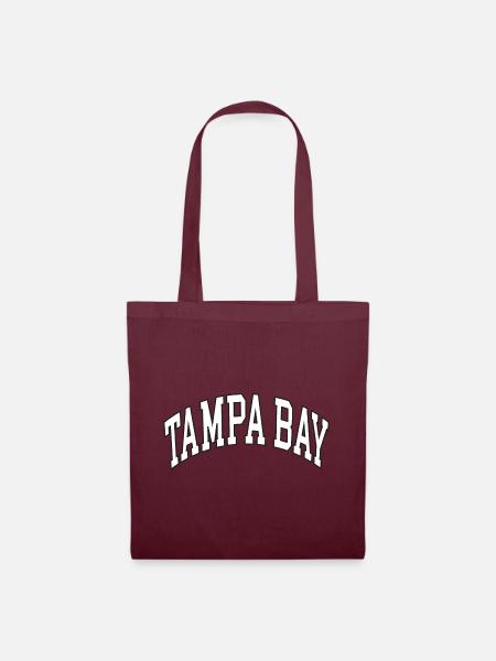 Tampa Bay - Stoffbeutel - Burgunderrot