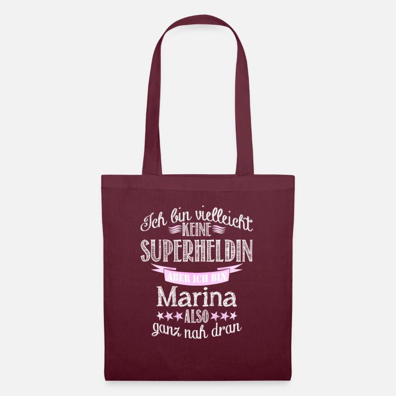 marina - Stoffbeutel - Burgunderrot