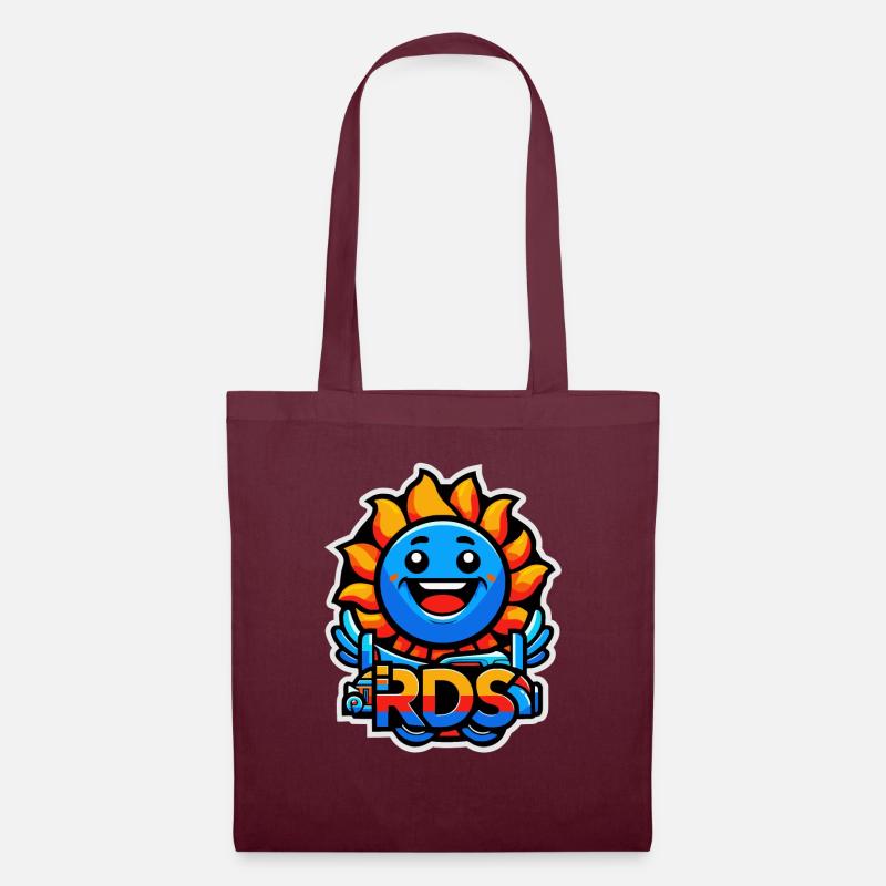 Sunny RDS-Logo - Stoffbeutel - Burgunderrot
