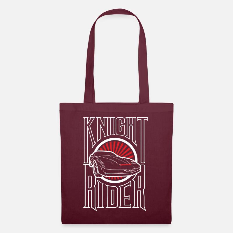 Knight Rider KITT Knight Industrie 2000 - Stoffbeutel - Burgunderrot