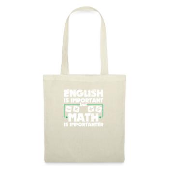 Funny Math Art Student Pun Mathematics Lovers Fun - Tote Bag - nature - Front