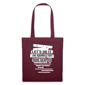 jokes birthday present pride funny quote birthday - Tote Bag - burgundy - Front