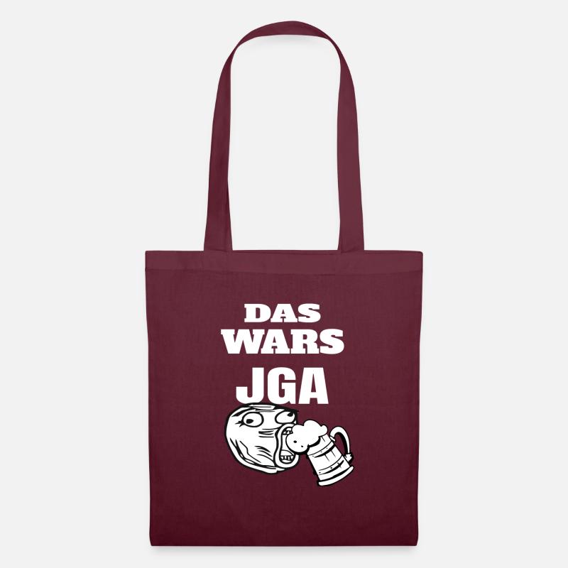 JGA - Tote Bag - burgundy