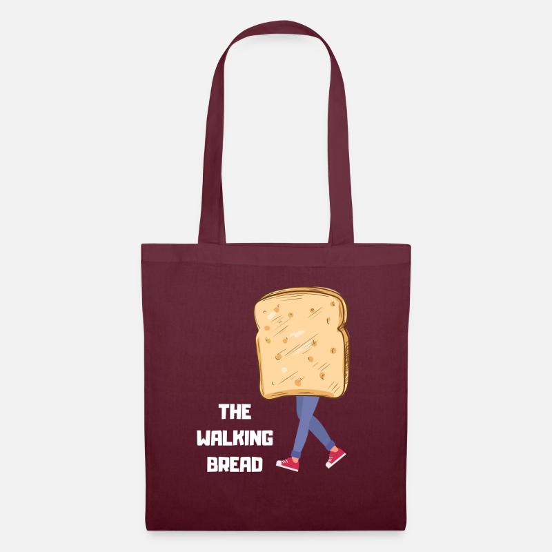 Walking Bread - Stoffbeutel - Burgunderrot