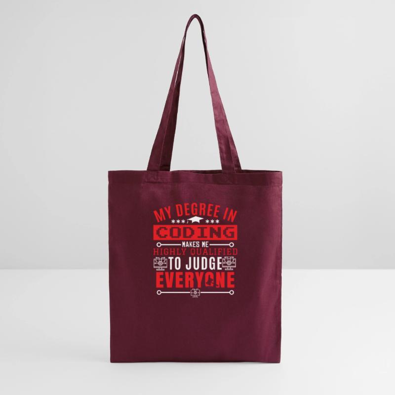 Coding Humor Coder Programmer Tote Bag