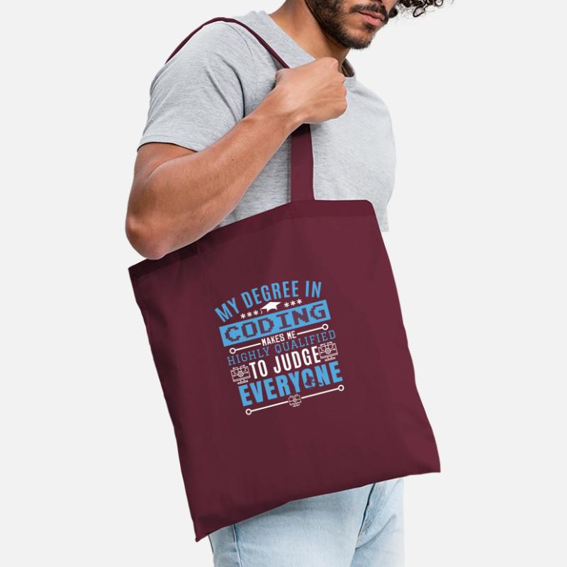 Coder Humor Coding Programmer Humor Tote Bag