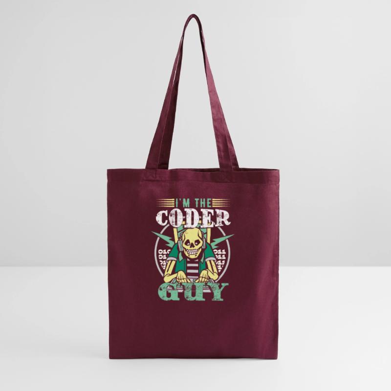 Ich bin der Coder-Typ Stoffbeutel