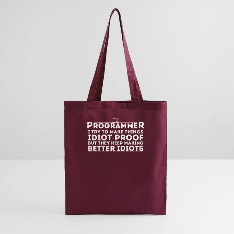 Drôle Programmeur Humour Codeur Informatique Programmation Sac en tissu