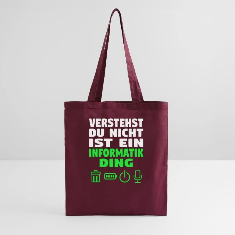 Informatik Computer Programmierer Entwickler Coder Stoffbeutel