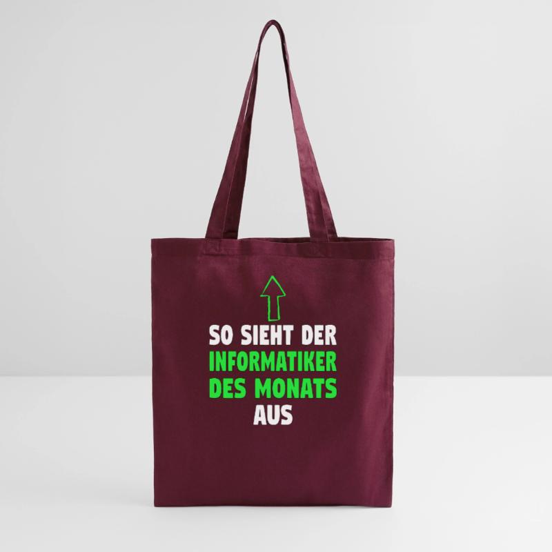 Informatik Computer Programmierer Entwickler Coder Stoffbeutel